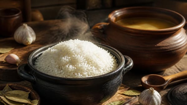 Sustituir el agua por caldo transforma el arroz blanco en un plato aromático y sabroso según expertos culinarios.
