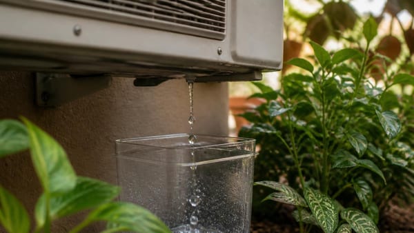 Los expertos coinciden: "El agua del aire acondicionado no es basura y tiene algunos beneficios que se pueden…