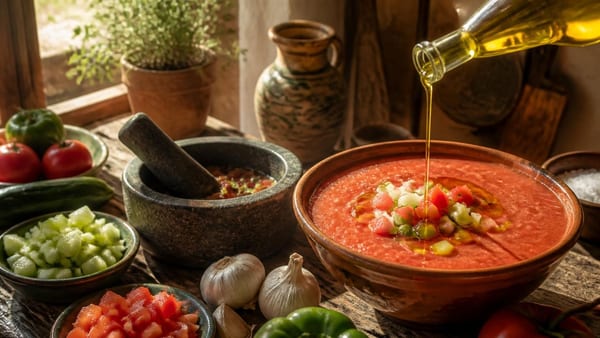 Karlos Arguiñano, chef, sobre la receta para hacer el mejor gazpacho "a la antigua": "Tradicional, refrescante y…