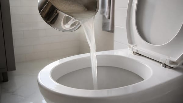 Descubre cómo este líquido de la cocina puede convertirse en un aliado para la limpieza del baño y las tuberías.