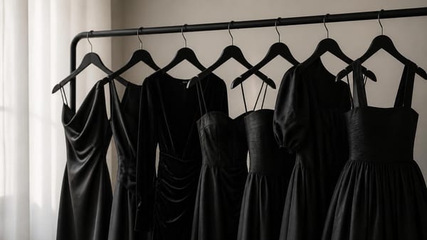 El vestido negro está de moda: 10 diseños de Zara y H&M para unos looks elegantes