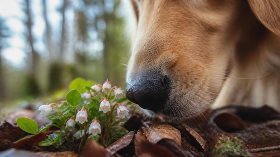 Los veterinarios expertos coinciden: dejar que los perros huelan todo durante el paseo es una forma controlada de mejorar…